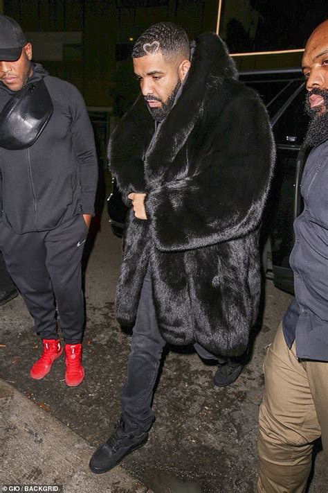 drake fur coat